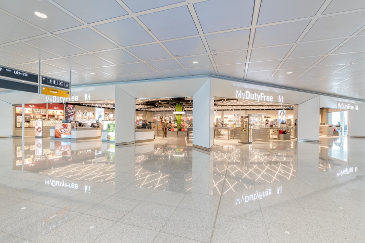 Инновационный дизайн магазина сувениров в аэропортах