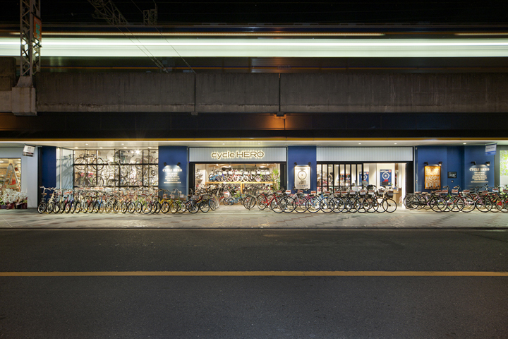 Желающим познать мир – потрясающий дизайн-проект магазина велосипедов cycle hero
