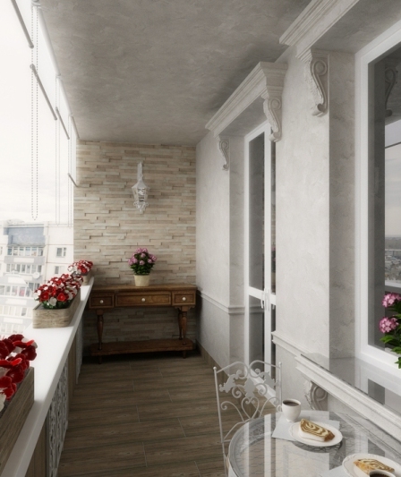 Варианты оформления балкона в панельном доме – как достойно выйти из затруднительного положения