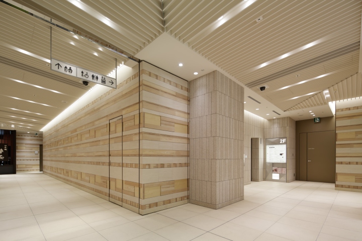 Шикарный комплекс coredo muromachi от архитектурной студии a.n.d., токио, япония