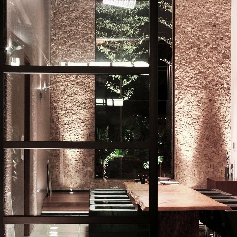 Современный бразильский дом в стиле минимализм — уютный ff house от studio guilherme torres, лондрина, бразилия
