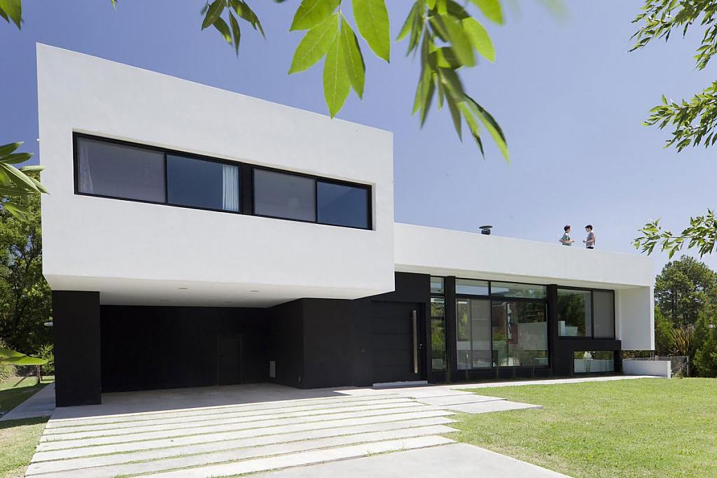 Необычный чёрно-белый дом grand bell house – роскошный концепт для яркой жизни, аргентина