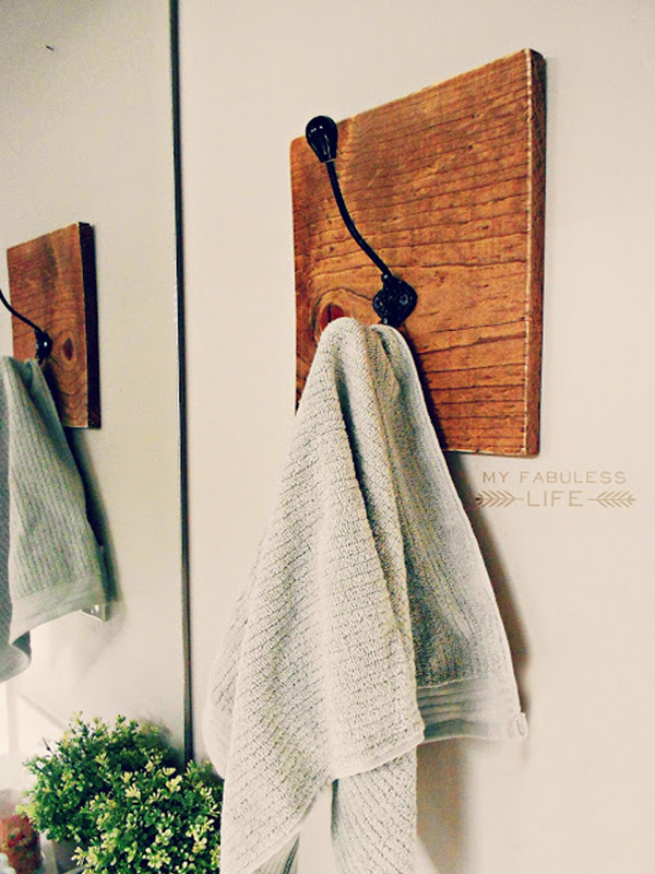 Всё дело в акцентированных деталях: креативные и симпатичные вешалки для полотенец