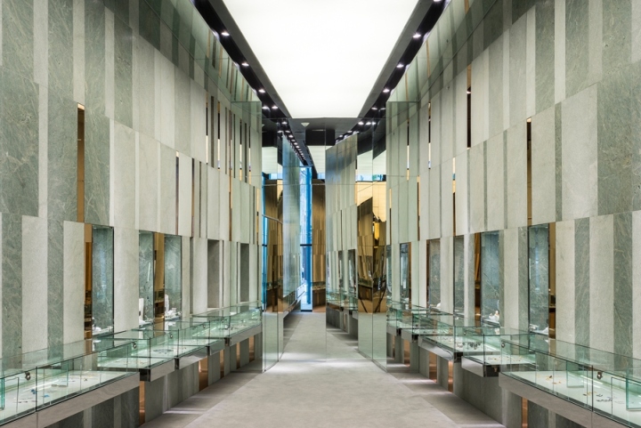 Нетривиальный взгляд на дизайн ювелирного салона по версии специалистов бюро rene gonzalez architect
