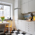 Скандинавское настроение в интерьере кухни