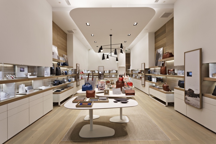 Дизайн помещения магазина сумок и аксессуаров skagen от дизайн-студии uxus, лондон, великобритания