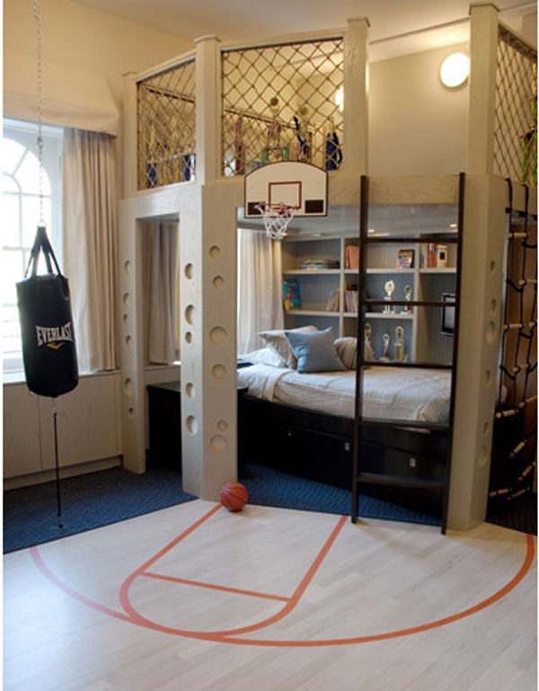 Ищете идею для детской комнаты? великолепное дизайнерское решение спальни для мальчика от perianth, нью-йорк