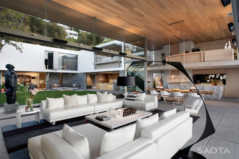 Роскошная резиденция de wet 34 от saota #038; okha interiors с потрясающим видом на океан, кейптаун, юар