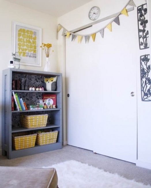 Жёлтое счастье вашего ребёнка – чудный дизайн детской комнаты с элементами ар-деко