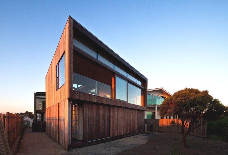 Шикарный проект queenscliff residence от john wardle architects, штат виктория, австралия