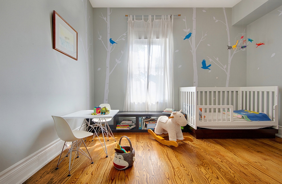 15 Современных интерьеров в детских комнат с яркими акцентами