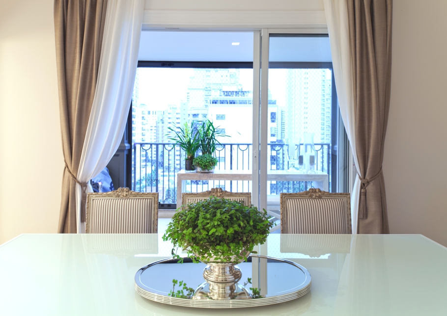 Великолепный дизайн интерьера квартиры moema от kwartet arquitetura, сан-паулу, бразилия