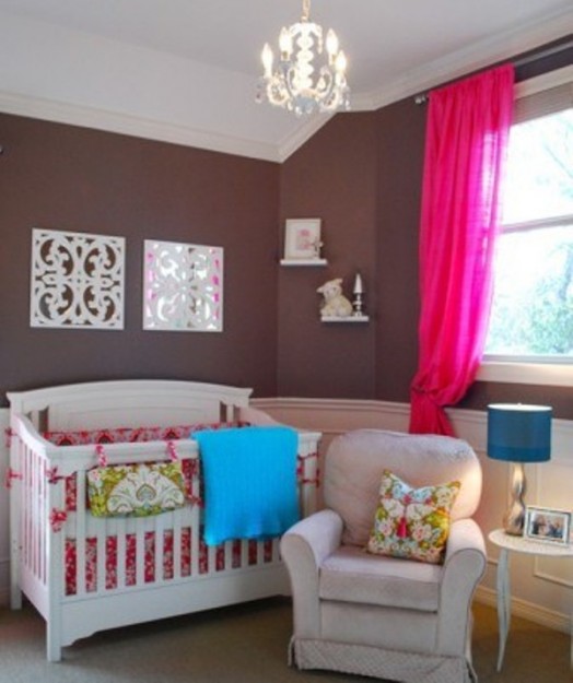 Лакомый интерьер детской спальни, напоминающий сладости – восхитительные комнаты шоколадного цвета