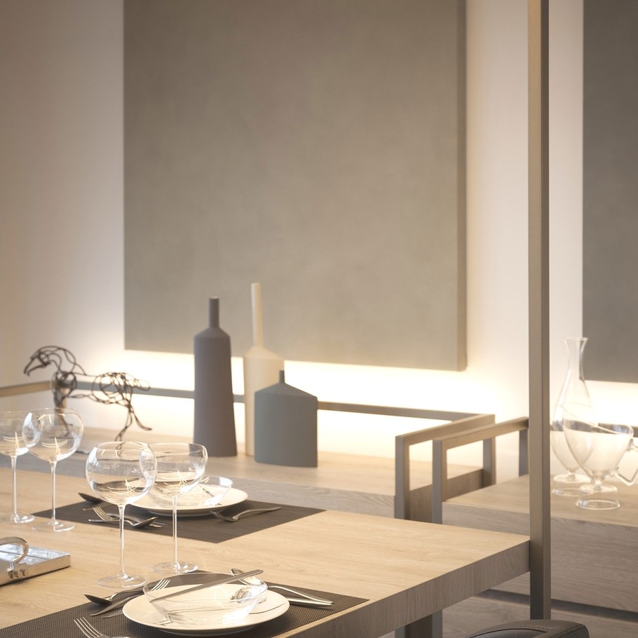 Восхитительный дизайн квартиры от matteo nunziati – гармоничное сочетание палитры пастельных тонов и струящегося мягкого света в милане