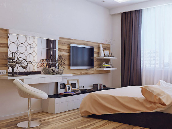 Идеи интерьера: cовременный дизайн спальни, объединяющий красоту, комфорт и элегантность