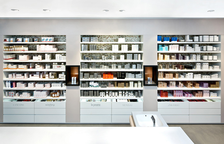 Элегантный парфюмерный салон stephan от компании dittel | architekten, шпейер, германия