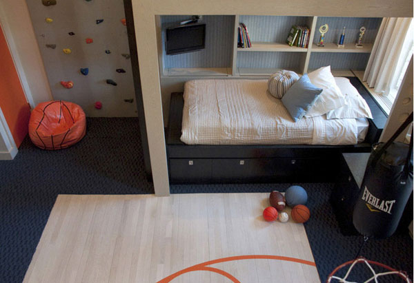 Ищете идею для детской комнаты? великолепное дизайнерское решение спальни для мальчика от perianth, нью-йорк