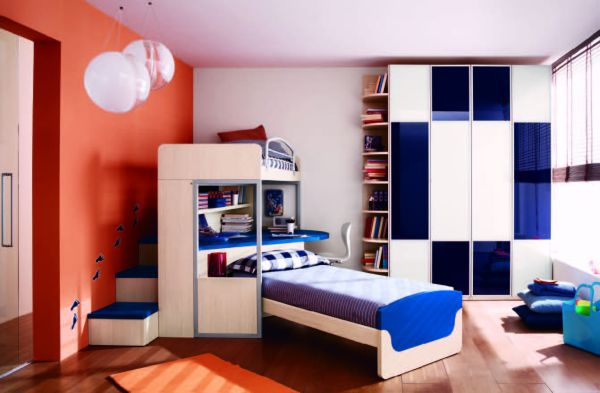 30 Современных и стильных идей для спальни мальчика – элегантный синий цвет всегда актуален