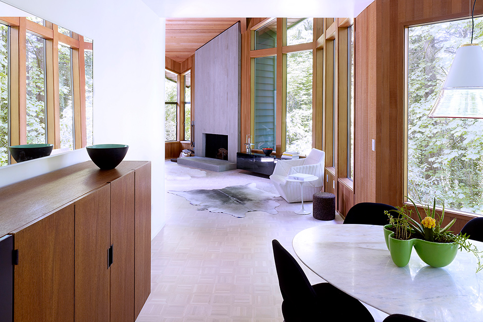 Домашний уют строгих линий – комфорт особняка от skylab architecture, портленд, штат орегон, сша