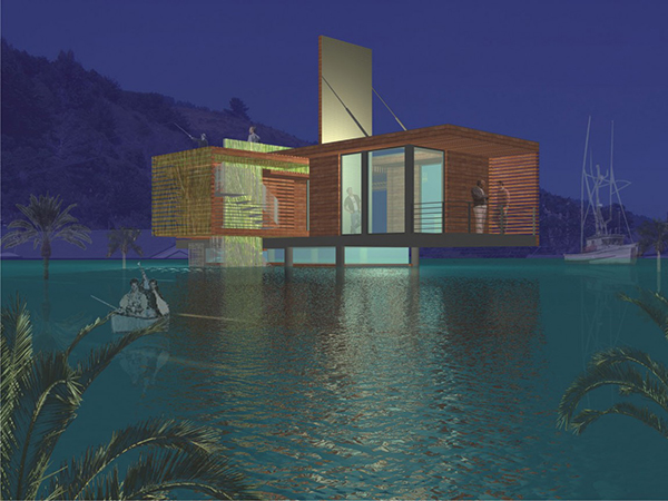 Дизайн дома с высокой степенью защиты от затоплений — стильный ответ наводнениям