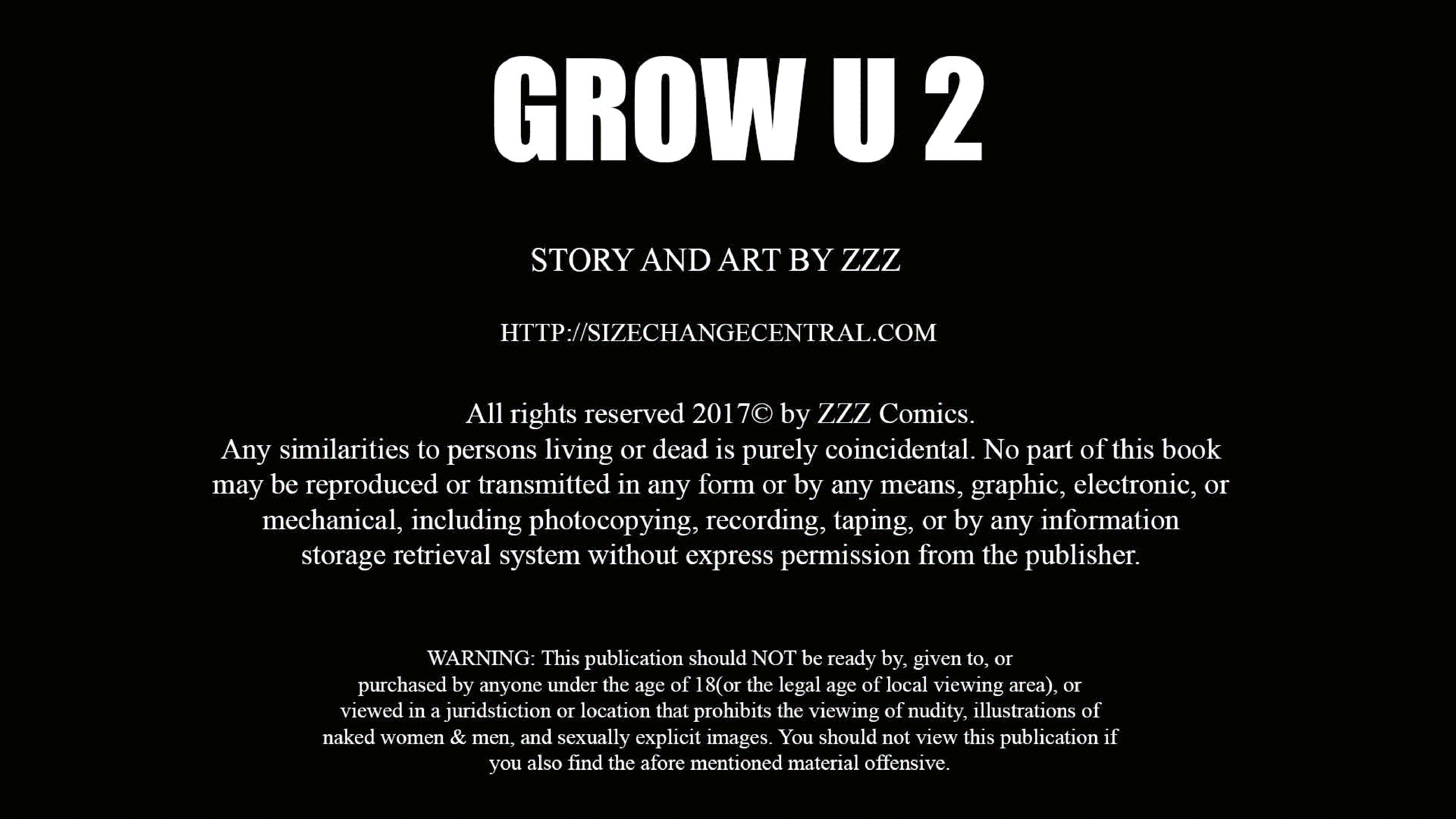 ZZZ COMICS – GROW U 2