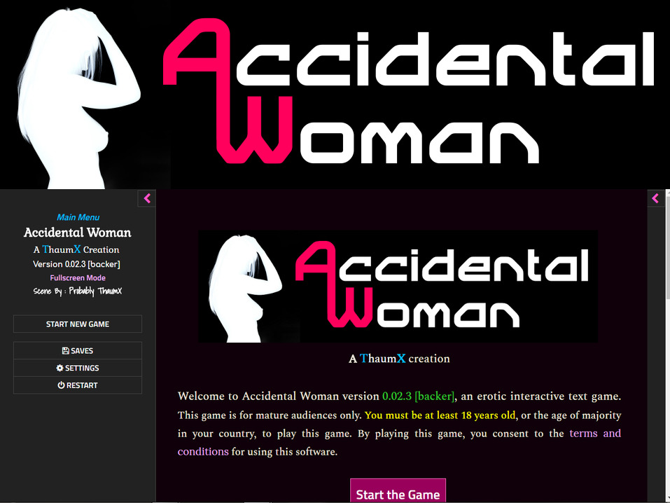 ThaumX - Accidental Woman v0.2.3